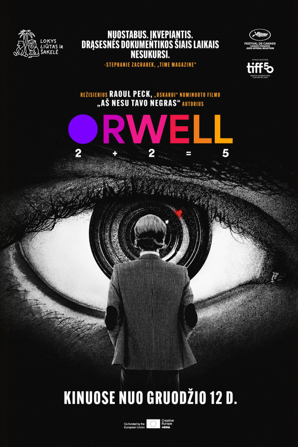 Kino pamoka. Orwell: 2 + 2 = 5