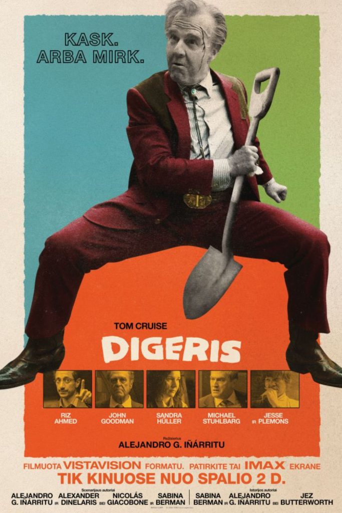 Digeris | Antradienio popietė kine
